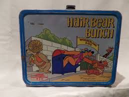 VINTAGE 1971 'HAIR BEAR BUNCH' METAL LUNCH BOX--HANNA ...