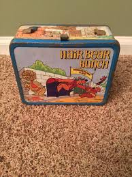 Vintage 1971 Hanna-Barbera Hair Bear Bunch Metal Lunch Box ...