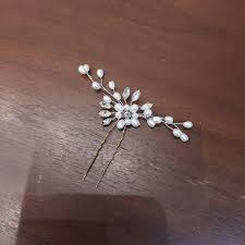 パール 花 モチーフヘアピン 髪飾り 新品未使用 - メルカリ