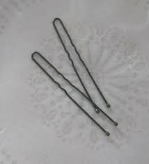 Rose Gold Leaf Hairpins: Bridal Hair Accessory With Pearls ...