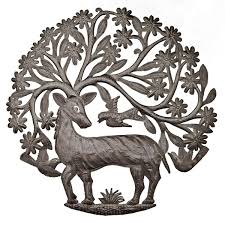 Antlers Life Metal Wall Art | Le Primitif