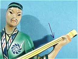 Goldscheider Everlast Tall Oriental Figurines