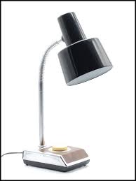 1960 Black Gooseneck Desk Lamp - Etsy