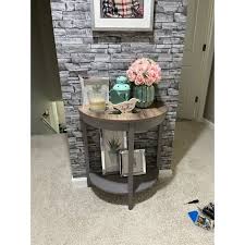 ACME Joey Console Table in Gray Oak and Gray - Bed Bath ...