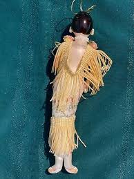 Hand Blown Glass Ornament "Flapper Lady" | eBay