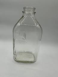 Stanpac 64FL. OZ 1.89L Milk Bottle No Chips Or Cracks Pre ...