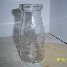 1930's Mt Hope Dairy Taunton, Mass Clear 1/2 Pint Milk Bottle 5 1/8" Tall - Etsy Australia