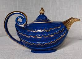 Blue Aladdin Teapot - Etsy