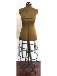Vintage Adjustable Dress Form (Light Brown) | pgmdressform.com