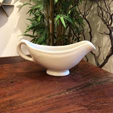 Vintage 1940's HALL Pottery Thick White Ceramic 2 Cup Gravy Boat With Wheat Pattern - Restaurant China Tableware - Etsy Australia