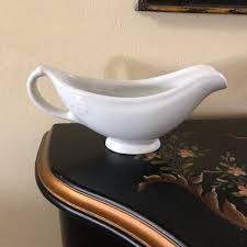 Vintage Gravy Boat Heavy White HALL Ironstone Restaurant Quality Made in USA Nautical - Etsy Australia
