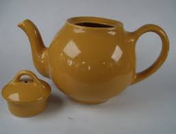 Vintage Lipton Tea 4 Cup Mustard Yellow Teapot Made In USA ...