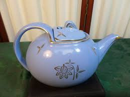 6 Cup Beautiful Vintage Hall Decorative Tea Pot w/Hook Lid ...