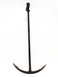 Sold at Auction: Wrought Iron Anchor