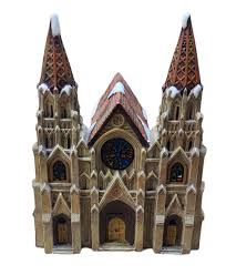 Santa's Workbench Collection St. Barnabas Church Light Up ...