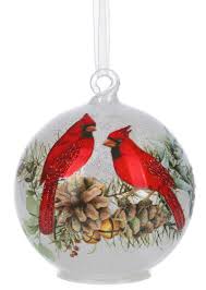 Cardinal Frost LED Glow Ornament - Pinecones – The Country Christmas Loft