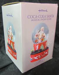 Sold at Auction: 2001 Hallmark Coca- Cola Santa Musical Snow ...