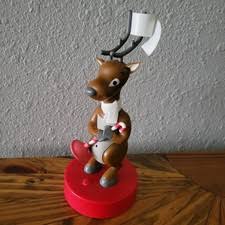 Hallmark Northpole Deer John Toilet Bathroom Motion-activated Reindeer for sale online | eBay