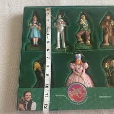 Wizard of Oz 7 piece Kurt Adler Set in original box rare collectible ornaments