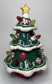 Hallmark Gumdrop Ceramic Christmas Tree W/ Music and W ...