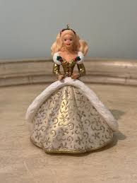 Vintage Barbie Ornament ~ 1994 Hallmark Holiday Barbie - Etsy