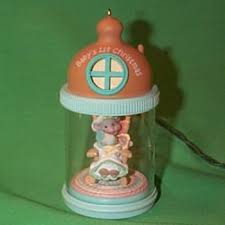 1995 Baby's First Christmas - Lighted Christmas Ornament ...
