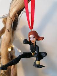 Disney Marvel Avengers Black Widow Christmas Decoration ...