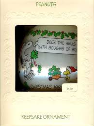 1981 Peanuts | QX8035 | Hallmark Ornaments .com
