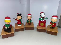 2011 Hallmark Peanuts Wireless Christmas Band Set of 5 ...