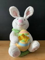 Hallmark Animated Easter Bunny/Chick in Egg Plush ...