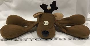 Hallmark Rodney Reindeer Plush Vintage Holiday Collectible ...