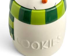 Hallmark Christmas Snowman Cookie Jar - Approximately 9" | eBay