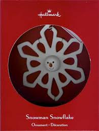 2007 Snowman Snowflake | XRC4585 | Hallmark Ornaments .com