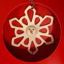 2007 Snowman Snowflake Hallmark Keepsake Ornament 1XRC4585
