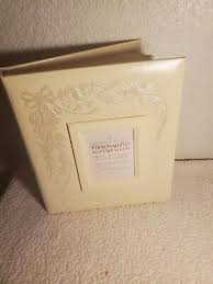 Hallmark Personalized Keep Sake Album-Gold With Flower ...