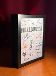 Halloween 2018 Script Cast-Signed - Autograph Reprints ...