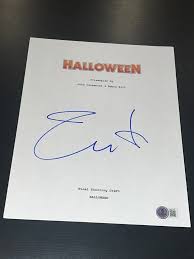 JAMIE LEE CURTIS SIGNED AUTOGRAPH MOVIE SCRIPT HALLOWEEN ...