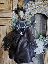 Gothic Skeleton Burlap Lace With Flowers Wreath - Etsy