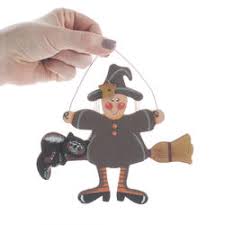 Friendly Halloween Witch Ornament - Halloween - Holiday ...