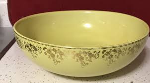 Hall's Superior Quality China YELLOW GOLD LABEL Serving ...