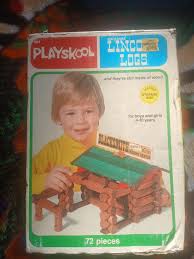 Vintage 1978 Playskool Lincoln Logs | Mercari