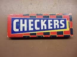 Vintage HAL-SAM No. 145W Wooden Checkers - Complete Set of ...