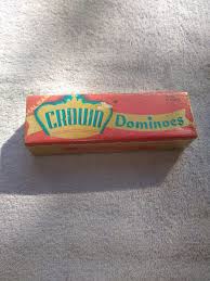 Vintage CROWN No. 220 Dominoes - Double Six Set - Halsam | eBay