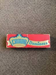 Vintage Crown Dominoes Double Six Set No 220 Original ...