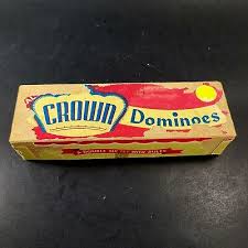 Vintage Halsam Crown Dominoes (Missing 1) | eBay