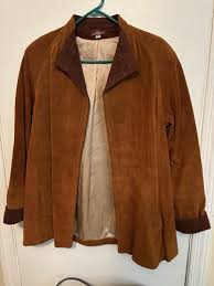 Vintage jordache 100% leather coat women's size 15/16 | eBay