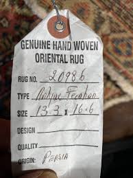 ANTIQUE FERAHAN 13'3" x 16'6" - Nomads Loom