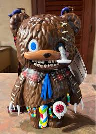 USJ HAMIKUMA popcorn bucket Horror Teddy Bear 2025 Exclusive ...