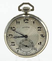 Sold at Auction: Antique Illinois 21 Jewel Federal Pocket Watch