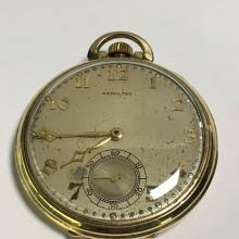 Sold at Auction: Hamilton Wadsworth 14 Gold Filled Pocket Watch